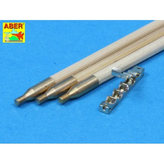 Barrel cleaning rods for Tiger II - Aber Models 16052