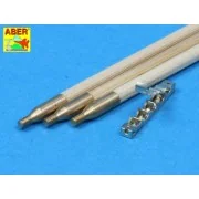 Barrel cleaning rods for Tiger II, 1/16 - Aber Models 16052