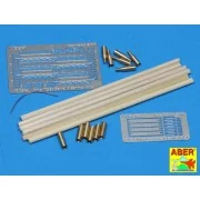 Barrel cleaning rods for Tiger II - Aber Models 16052