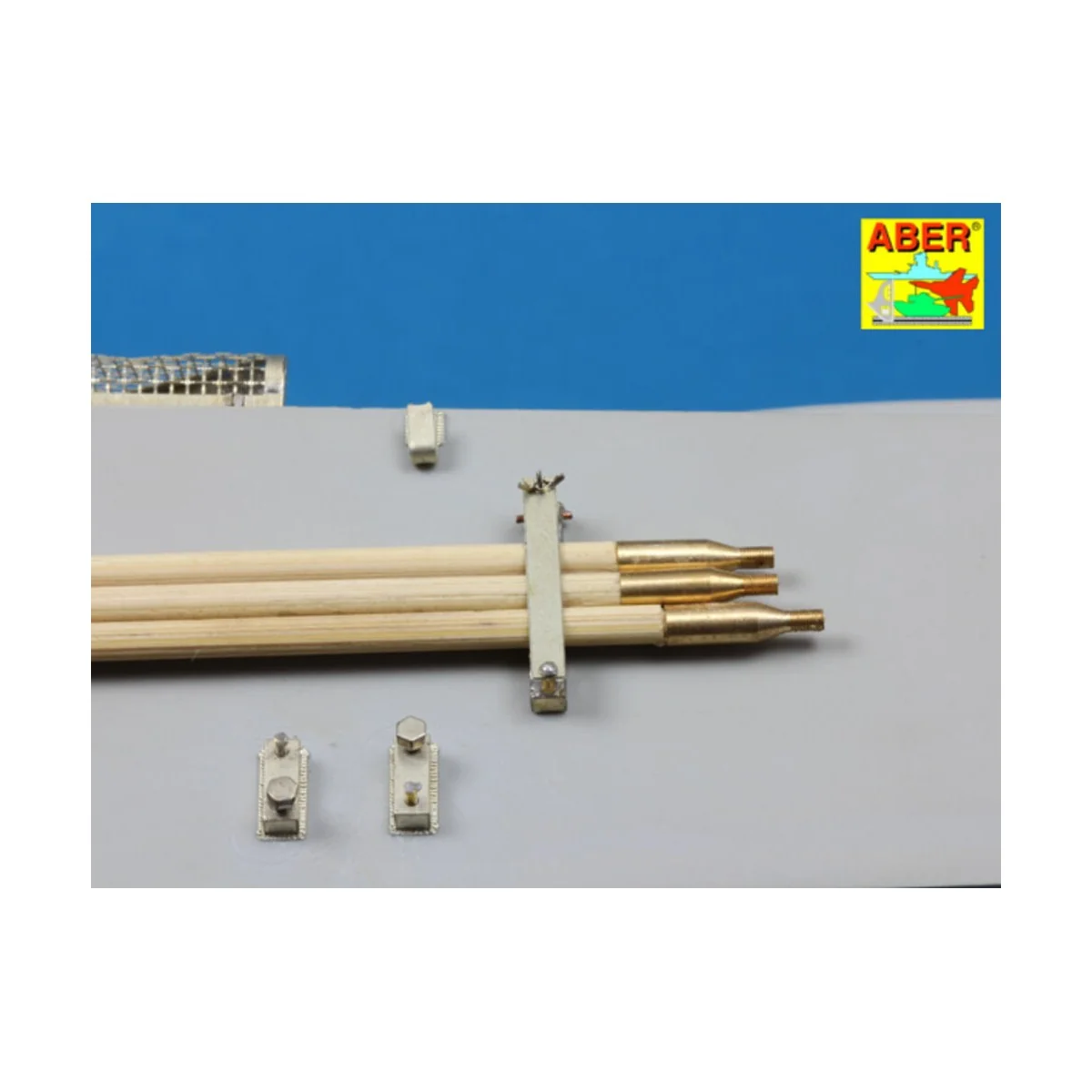 Barrel cleaning rods for Tiger II, 1/16 - Aber Models 16052
