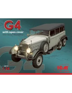 Typ G4 Soft Top WWII German Personnel Car, 1/24 - ICM 24012