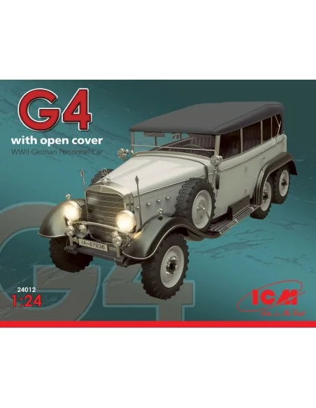 [NO_DESC] Typ G4 Soft Top WWII German Personnel Car, 1/24 - ICM 24012