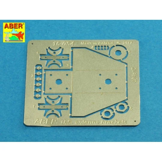 US Army MP-48 antenna base, 1/16 - Aber Models 16054