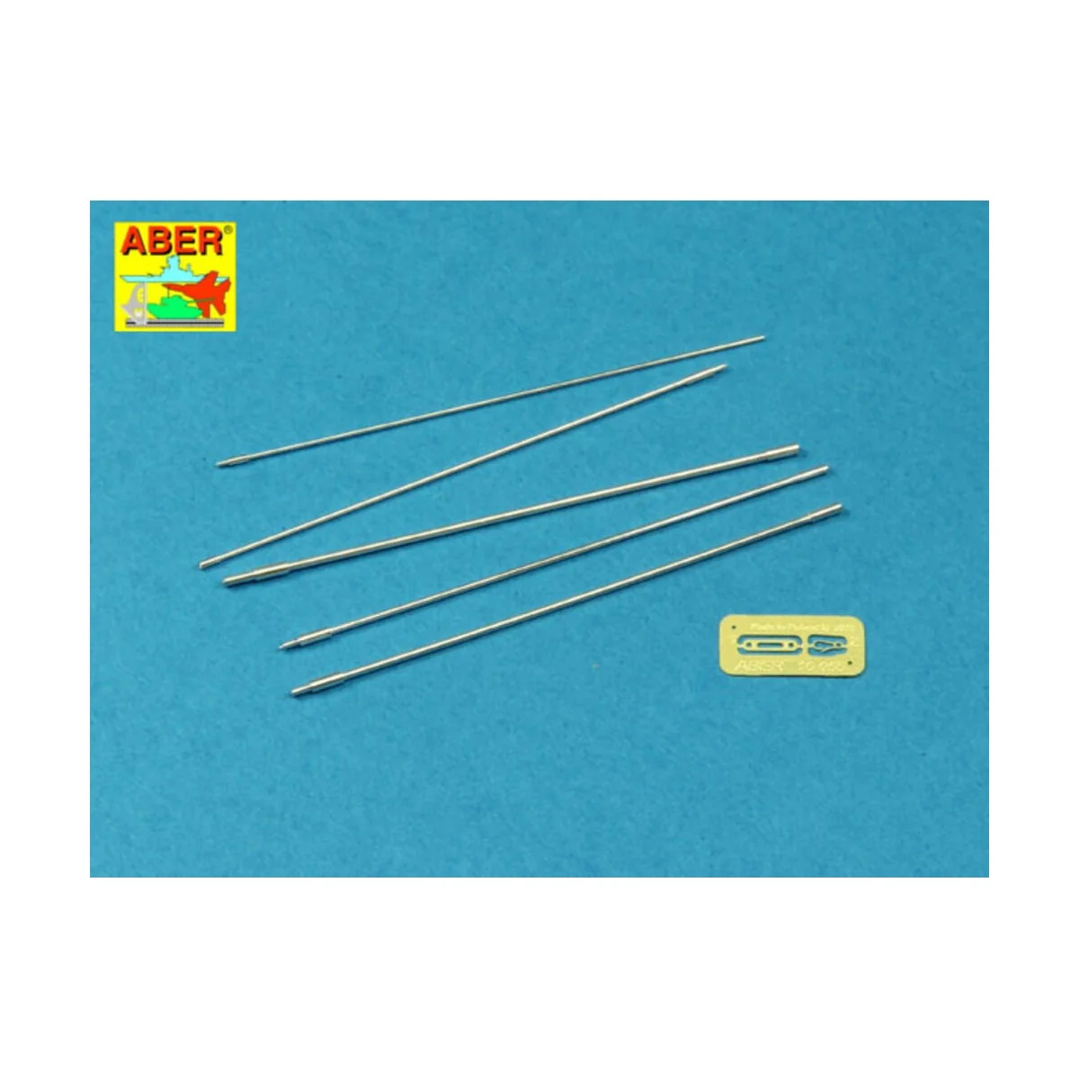 Set of US Army MS antennas to MP-48 base, 1/16 - Aber Models 16055