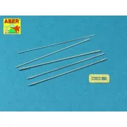 Set of US Army MS antennas to MP-48 base, 1/16 - Aber Models 16055