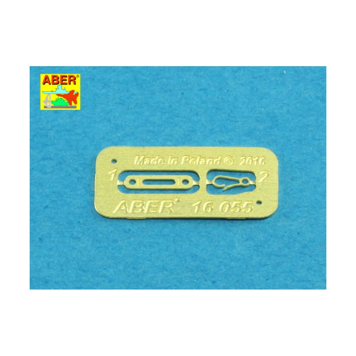 Set of US Army MS antennas to MP-48 base, 1/16 - Aber Models 16055