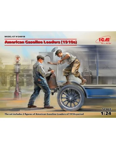 American Gasoline Loaders (1910s)(2 figu, 1/24 - ICM 24018