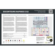 Escorteurs Rapides E 52, 1/400 - Heller 81094