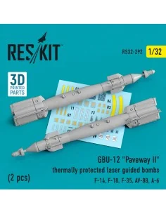 GBU-12 Paveway II thermally protected laser guided bombs (2 pcs) (F...