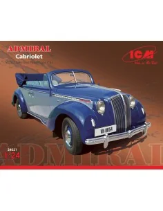 Admiral Cabriolet WWII German Passenger Car, 1/24 - ICM 24021