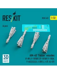 AIM-4D Falcon missiles (4 pcs) (F-89J, F-101B/F, CF-101B/F, F-102A,... 2