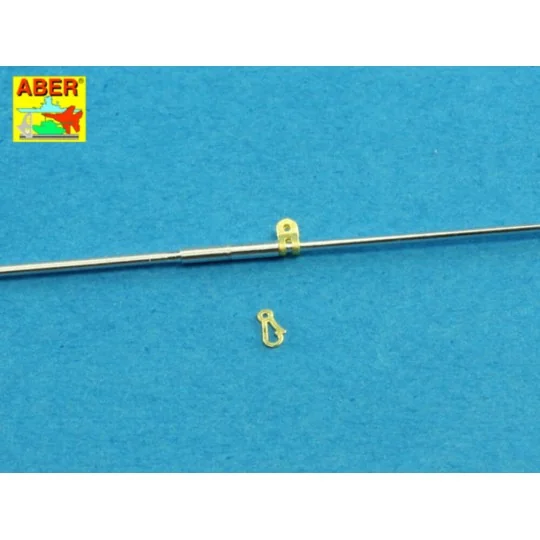 Set of US Army MS antennas to MP-48 base, 1/16 - Aber Models 16055