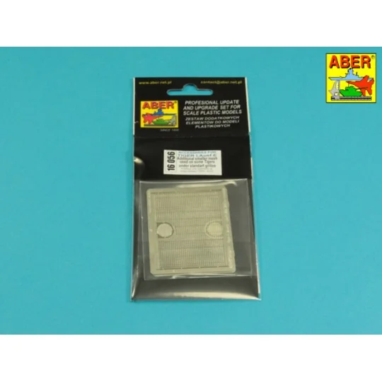 Aditional smaller mesh used on some Tiger I, Ausf.E under standart ...