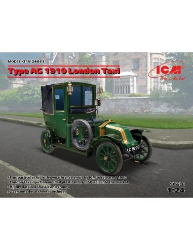 Type AG 1910 London Taxi, 1/24 - ICM 24031