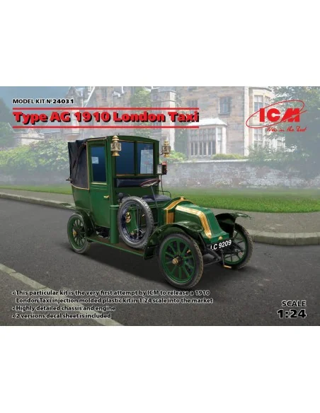 Type AG 1910 London Taxi, 1/24 - ICM 24031