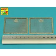 Aditional smaller mesh used on some Tiger I, Ausf.E under standart ...