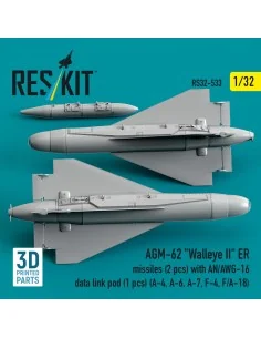 AGM-62 Walleye II ER missiles (2 pcs) with AN/AWG-16 data link pod ... 2