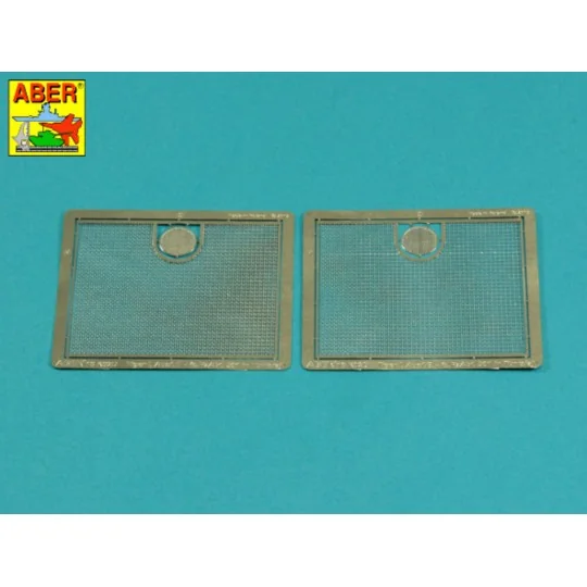 Aditional smaller mesh used on some Tiger I, Ausf.E under standart ...