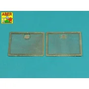 Aditional smaller mesh used on some Tiger I, Ausf.E under standart ...