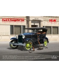Ford A Gangster Car, 1/24 - ICM 24052