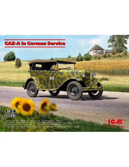 GAZ-A in German Service, 1/24 - ICM 24053