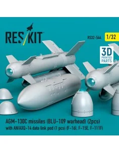 AGM-130C missiles (BLU-109 warhead) (2 pcs) with AN/AXQ-14 data lin... 2
