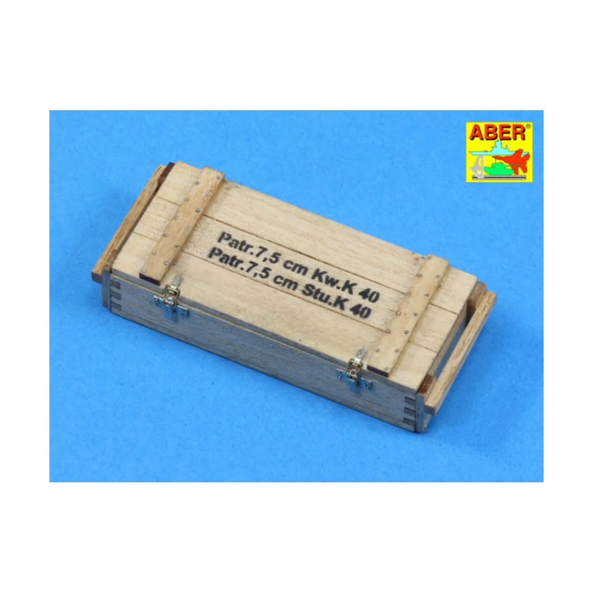 Transport boxes with 6 ammo PzKpfw. IV, 1/16 - Aber Models 16057