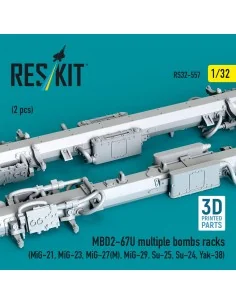 MBD2-67U multiple bombs racks (2 pcs) (MiG-21, MiG-23, MiG-27(?), M... 2