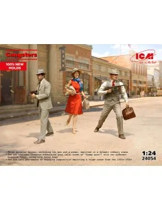 [NO_DESC] Gangsters (3 figures), 1/24 - ICM 24054