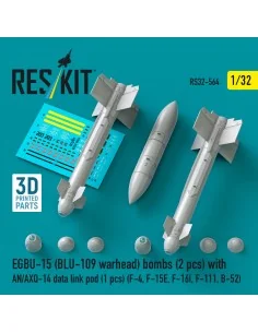 EGBU-15 (BLU-109 warhead) bombs (2 pcs) with AN/AXQ-14 data link po...