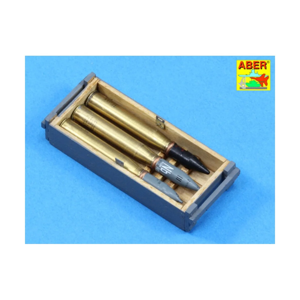 Transport boxes with 6 ammo PzKpfw. IV, 1/16 - Aber Models 16057