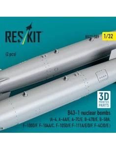 B43-1 nuclear bombs (2 pcs) (A-4, A-6A/E, A-7C/E, B-47B/E, B-58A, F... 2