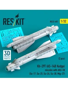Kh-29T (AS-14B Kedge) missiles with AKU-58 (2 pcs) (Su-17, Su-25, S...
