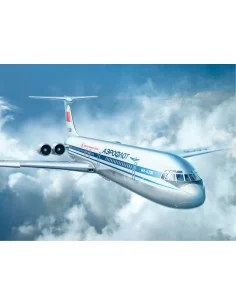Ilyushin-62M, Soviet Passenger Aircraft, 1/144 - ICM 14405
