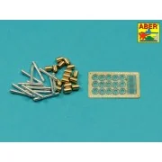 German Stielhandgranate 24 –set of 15 pcs. All metal parts - Aber M...
