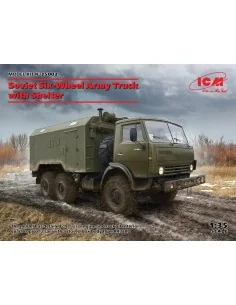 [NO_DESC] Soviet Six-Wheel Army Truck with Shelter, 1/35 - ICM 35002