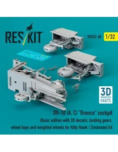 OV-10 (A, C) Bronco cockpit (Basic edition with 3D decals), landing... 2