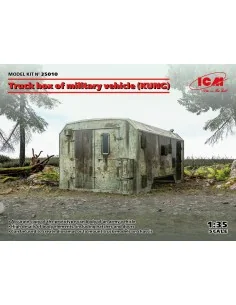 Truck box of military vehicle (KUNG), 1/35 - ICM 35010