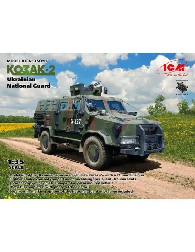 Kozak-2 Ukrainian National Guard, 1/35 - ICM 35015