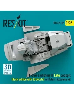 F-35A Lightning II Late cockpit (Basic edition with 3D decals) for ... 2