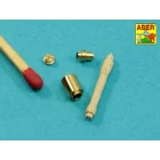 German Stielhandgranate 24 –set of 15 pcs. Metal and wood parts - A...