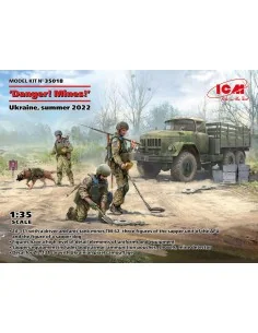 'Danger! Mines!' Ukraine, summer 2022, 1/35 - ICM 35018