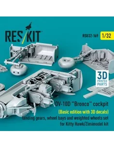 OV-10D Bronco cockpit (Basic edition with 3D decals) landing gears,... 2