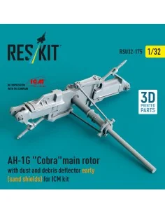 AH-1G Cobra main rotor with dust and debris deflector (sand shields... 2