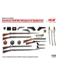 American Civil War Weapons & Equipment, 1/35 - ICM 35022