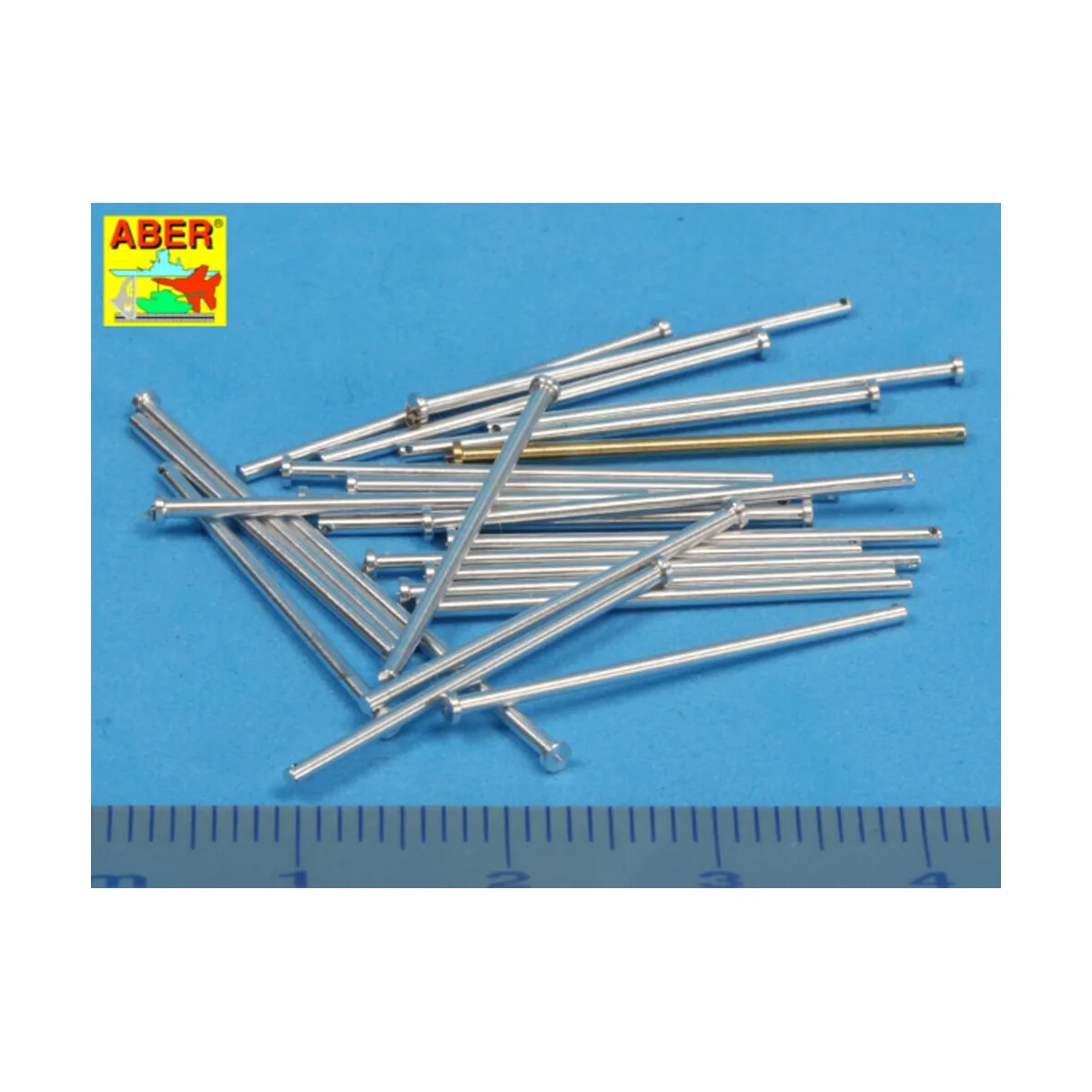 Panzer IV track link pins x 25 pcs., 1/16 - Aber Models 16 068A