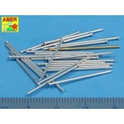 Panzer IV track link pins x 25 pcs., 1/16 - Aber Models 16 068A