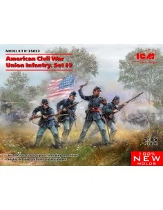 American Civil War Union Infantry. Set 2 (100% new molds), 1/35 - I...