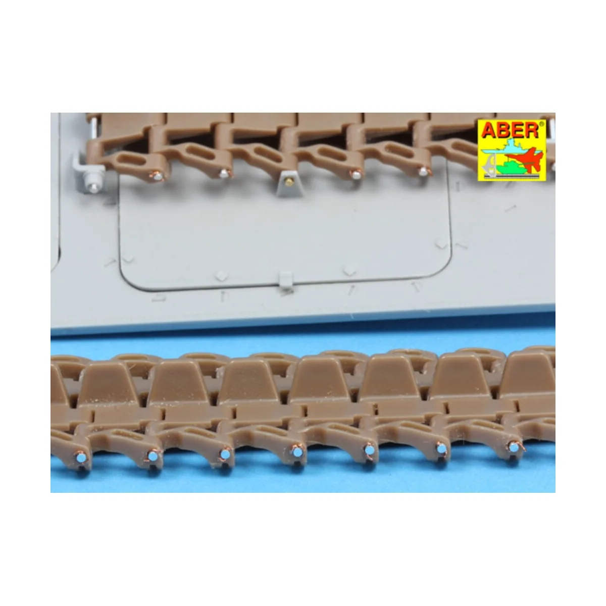 Panzer IV track link pins x 25 pcs., 1/16 - Aber Models 16 068A