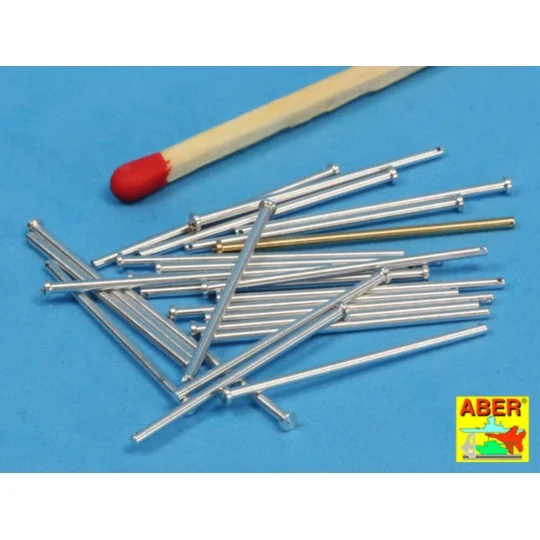 Panzer IV track link pins x 25 pcs., 1/16 - Aber Models 16 068A